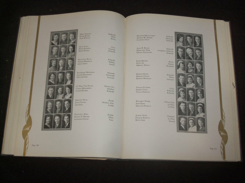 1932 THE ECHO N.E. MISSOURI STATE COLLEGE YEARBOOK - KIRKSVILLE, MO - YB 1955