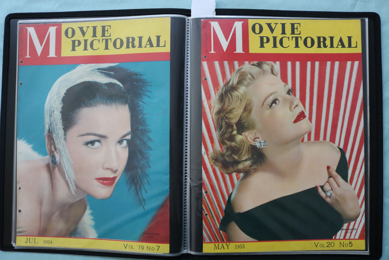 HOLLYWOOD STARS SCRAPBOOK - JANET LEIGH - ANNE BAXTER - KIM NOVAK - #51