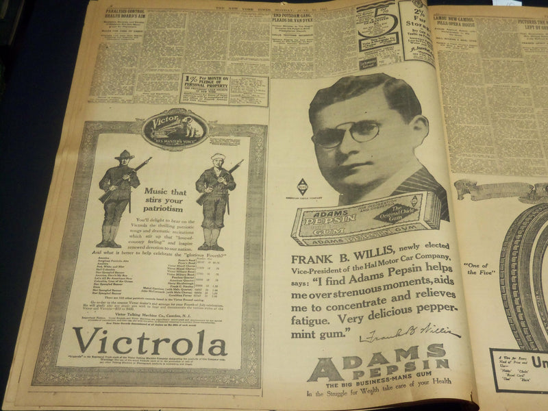 1917 JUNE 18 NEW YORK TIMES - GERMANY SCHEMING FOR AN ARMISTICE - NT 7811