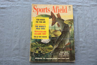 1963 JUNE SPORTS AFIELD MAGAZINE - THAT BIG BAD BEAR COVER - SP 6175R