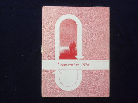1974 I REMEMER 1974 HIGH SCHOOL YEARBOOK - GRAETTINGER, IOWA - YB 3059