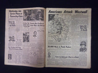 1944 SEPTEMBER 13 NEW YORK DAILY NEWS - YANKS DRIVE TO WESTWALL - NP 2170