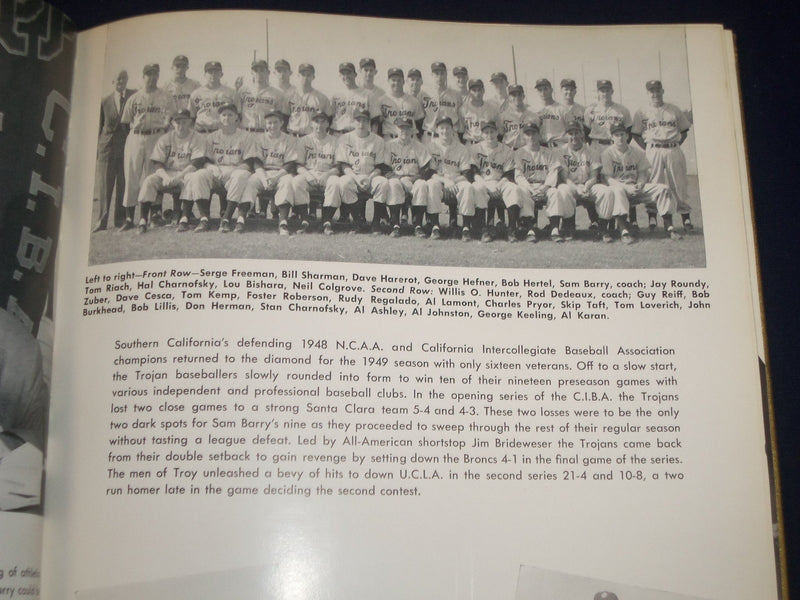 1950 EL RODEO UNIVERSITY OF SOUTHERN CALI YEARBOOK - GIFFORD & SHARMAN - YB 437