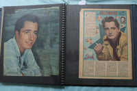 MOVIE STAR COLOROTO MAGAZINE SCRAPBOOK -CLAUDETTE COLBERT-PERRY COMO-CROSBY - #9