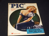 1940 JULY 23 PIC MAGAZINE - HELEN VINSON COVER - E 5035