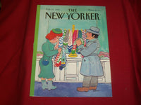 1988 FEBRUARY 29 NEW YORKER MAGAZINE FRONT COVER ONLY - GREAT ART FOR FRAMING