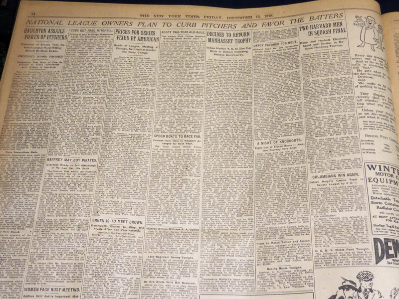 1916 DECEMBER 15 NEW YORK TIMES - BERLIN SAYS TERMS WILL BE LIBERAL - NT 8636