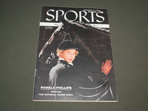 1955 OCTOBER 31 SPORTS ILLUSTRATED MAGAZINE - PAMELA PHILLIPS- SP 8759