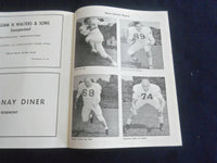 1968 NOV 23 FOOTBALL PROGRAM - VILLANOVA UNIV VS WEST CHESTER UNIV - SP 1215D