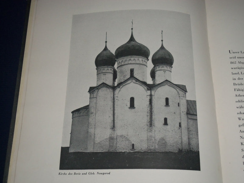 1940 DIE KUNST RUSSLANDS VOLUME BY FRITZ NEMITZ - GREAT PRINTS & ILLUS - KD 2390