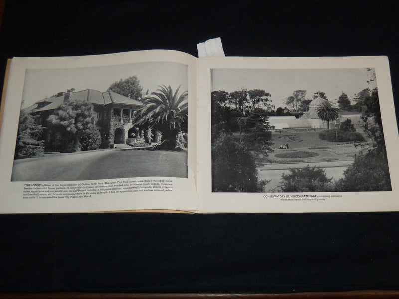 1940'S VIEWS OF SAN FRANCISCO SOUVENIR VIEW BOOK - GREAT PHOTOS - J 8900