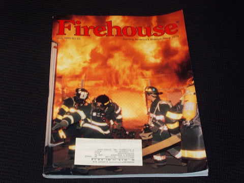 1995 JULY FIREHOUSE MAGAZINE - AMERICA'S BRAVEST FRONT COVER - E 1688