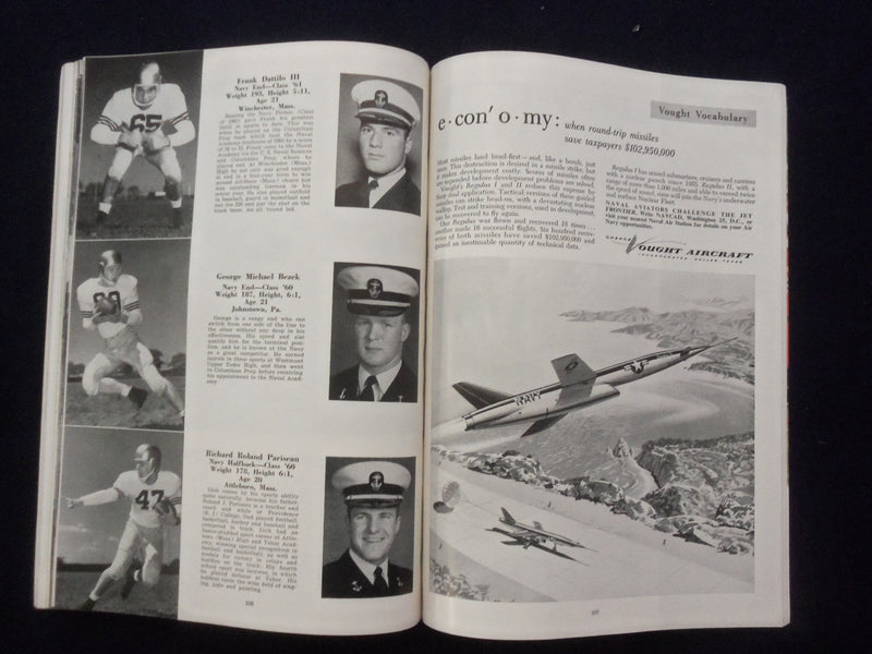 1958 NOVEMBER 29 ARMY-NAVY FOOTBALL PROGRAM-MUNICIPAL STADIUM PHILADELPHIA-K 128