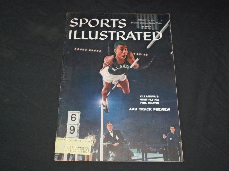 1958 FEBRUARY 24 SPORTS ILLUSTRATED MAGAZINE - VILLANOVA'S PHIL REAVIS - SP 8871