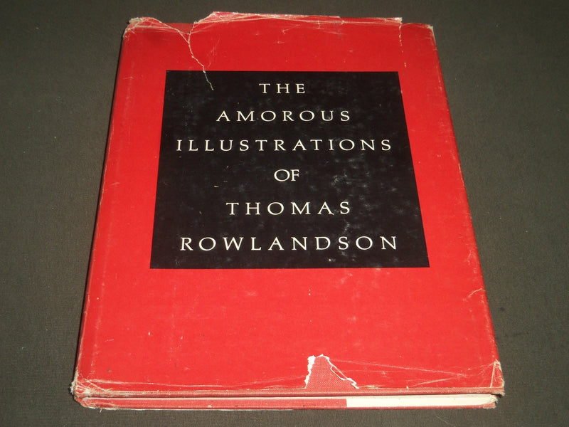 1969 THE AMOROUS ILLUSTRATIONS OF THOMAS ROWLANDSON BOOK - NICE PLATES - KD 3884