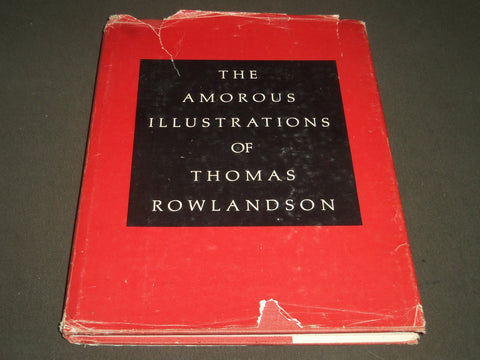 1969 THE AMOROUS ILLUSTRATIONS OF THOMAS ROWLANDSON BOOK - NICE PLATES - KD 3884
