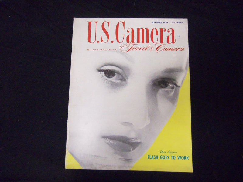 1947 OCTOBER U.S. CAMERA MAGAZINE - NICE PHOTOS, ARTICLES & ADS - ST 1865