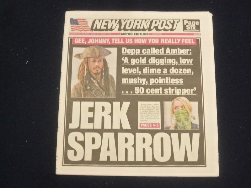 2020 JULY 11 NEW YORK POST NEWSPAPER - NHL IS BACK AND CHASE FOR STANLEY CUP ON