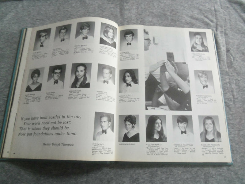 1971 EPOCH HILLSIDE HIGH SCHOOL YEARBOOK - HILLSIDE, NEW JERSEY - YB 2795