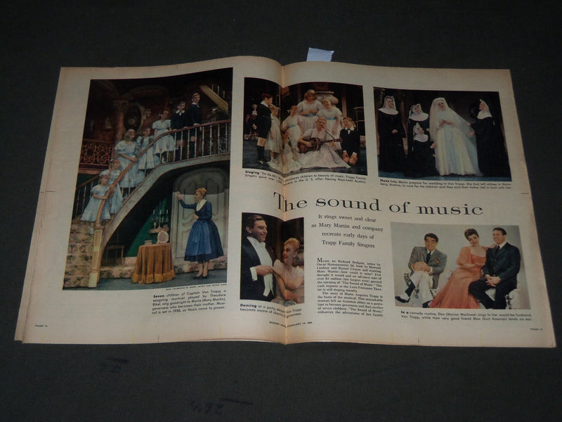 1960 FEB 14 SUNDAY NEWS COLOROTO MAGAZINE SECTION - JILL ST. JOHN COVER - J 2874