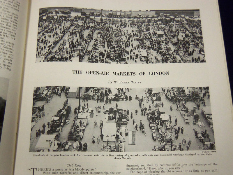 1933 APRIL TRAVEL MAGAZINE - ALONG THE COAST OF DEVON COVER - J 1940