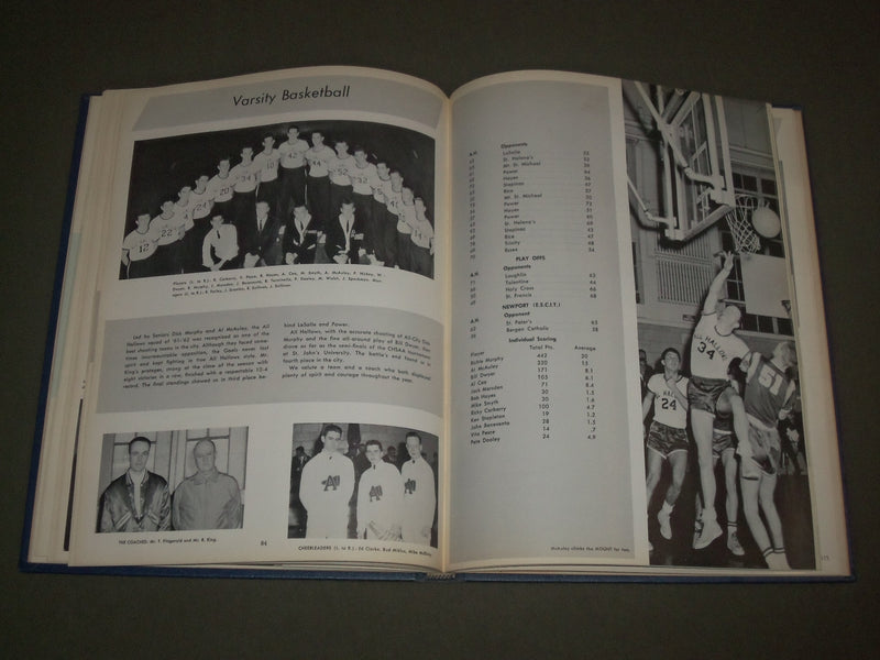 1962 HALLOWEEN ALL HALLOWS INSTITUTE YEARBOOK - BRONX, NEW YORK - YB 1336