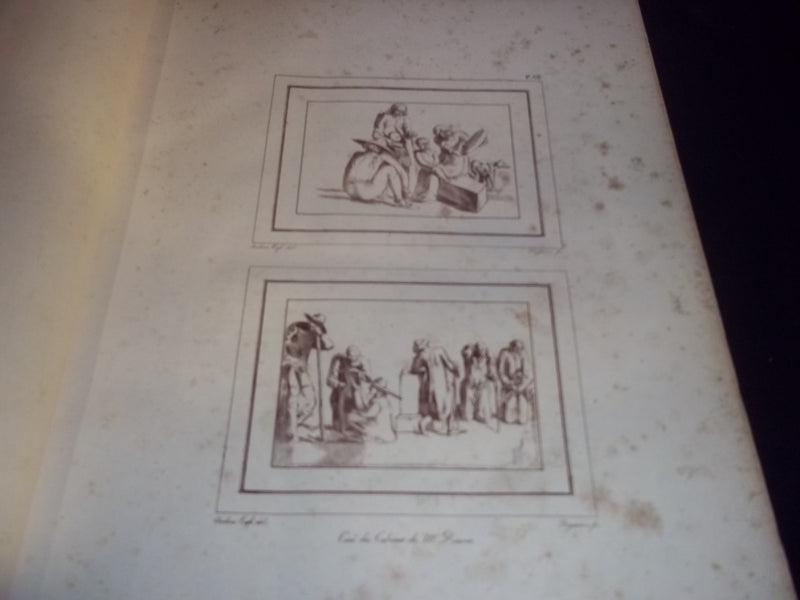 1829 MONUMENTS DES ARTS DU DESSIN VIVANT DENON & AMAURY DUVAL VOLUME 2 - Z 11