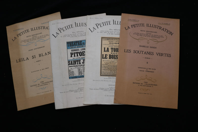 1923-1931 LA PETITE ILLUSTRATION MAGAZINE - FRENCH - LOT OF 45 - O 3691
