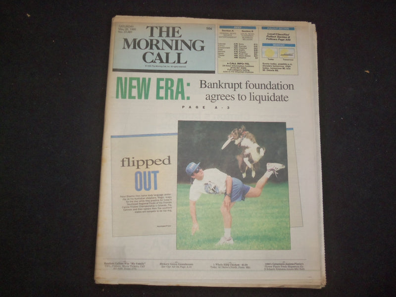 1995 MAY 20 MORNING CALL NEWSPAPER-ALLENTOWN, PA- NEW ERA COMING TO END -NP 8282