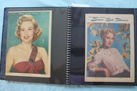 MOVIE STAR MAGAZINE PHOTOS SCRAPBOOK - GRACE KELLY- V. MAYO - DEBORAH KERR - #17