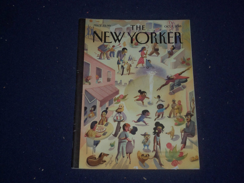 2018 OCTOBER 1 THE NEW YORKER MAGAZINE - ILLUSTRATED COVER - NY 2302