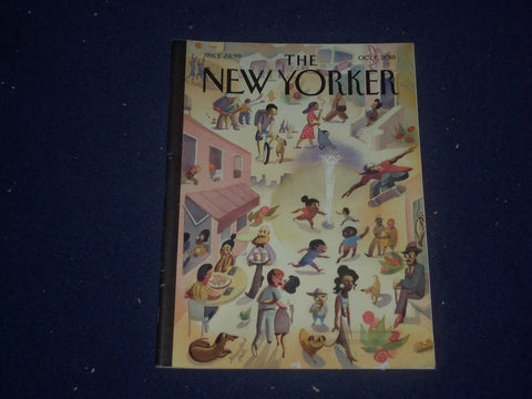 2018 OCTOBER 1 THE NEW YORKER MAGAZINE - ILLUSTRATED COVER - NY 2302