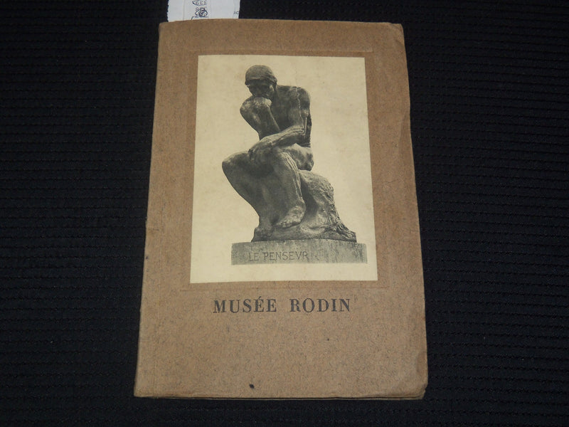 1926 MUSEE RODIN FRENCH CATALOGUE - SOMMAIRE DES OEUVRES - K 2167