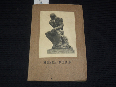 1926 MUSEE RODIN FRENCH CATALOGUE - SOMMAIRE DES OEUVRES - K 2167