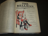 1915 THE BELLMAN MAGAZINE BOUND VOLUME LOT OF 2 COMPLETE YEAR - PHOTOS - R 421