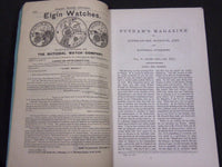 1870 PUTNAM'S MONTHLY MAGAZINE LOT OF 11 ISSUES - GREAT STORIES & ADS - WR 555