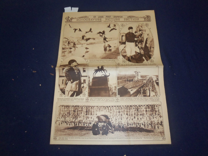 1928 FEB 26 ST. LOUIS DIPATCH ROTOGRAVURE SECTION - LINDBERGH - EDISON -NP 4985