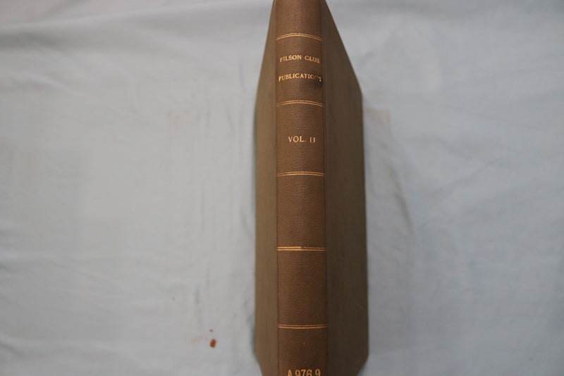 1898 FILSON CLUB #13 FIRST EXPLORATIONS OF KENTUCKY HARDCOVER BOOK - KD 9717