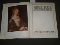 1953 ALBRECHT DURER BY JOHANNES BEER GERMAN HARDCOVER BOOK - I 768