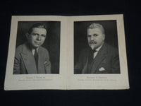 1937 NOVEMBER 19 HARWOOD - PRYOR - DINNER PROGRAM - CONNECTICUT - J 9514