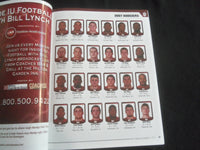 2007 OCT 20 FOOTBALL PROGRAM - INIDANA UNIVERSITY VS PENN STATE UNIV - B 5534E