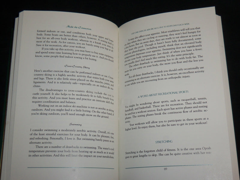 1996 MAKE THE CONNECTION HARDCOVER BOOK BY BOB GREENE & OPRAH WINFREY - KD 7019