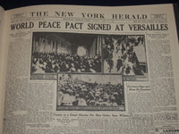 1980 THE FRONT PAGE FROM THE INTERNATIONAL HEARD TRIBUNE BOOK - KD 2816