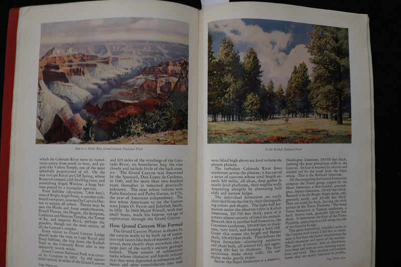 1928 ZION - GRAND CANYON - BRYCE VIEW BOOK - SOFTCOVER - K 2396