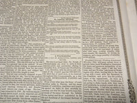 1862 MARCH 29 USS. MONITOR ILLUSTRATION - BOSTON CULTIVATOR NEWSPAPER - NP 4502A