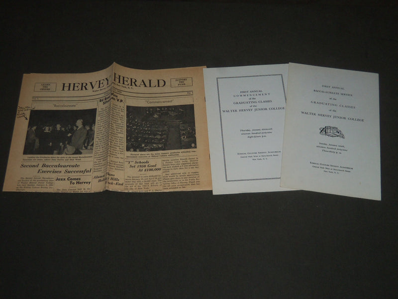 1948-1949 THE SHIELD WALTER HERVEY JUNIOR COLLEGE YEARBOOK - NEW YORK - YB 1146