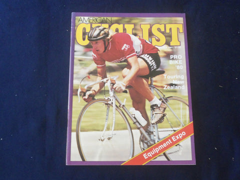 1981 MARCH AMERICAN CYCLIST MAGAZINE - EQUIPMENT EXPO - ST 4938D