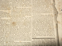 1852 OCTOBER 30 BOSTON CULTIVATOR NEWSPAPER - DANIEL WEBSTER DEATH - NP 4502B