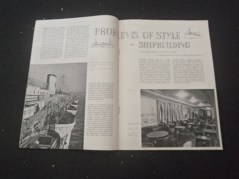 1939 MAY GERMANY MAGAZINE - ENGLISH/SPANISH/FRENCH TEXT - B 1140N