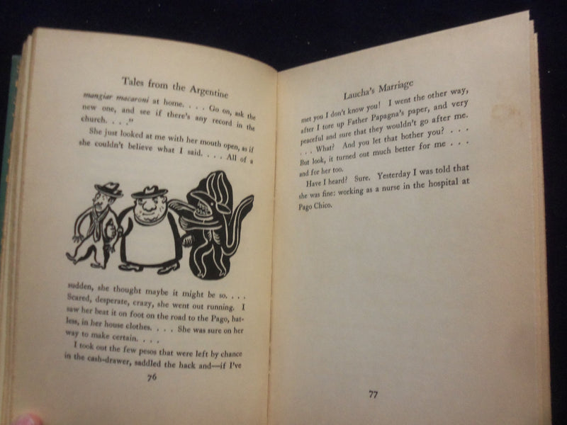 1930 TALES FROM THE ARGENTINE HARDCOVER BOOK EDITED BY WALDO FRANK - KD 8401